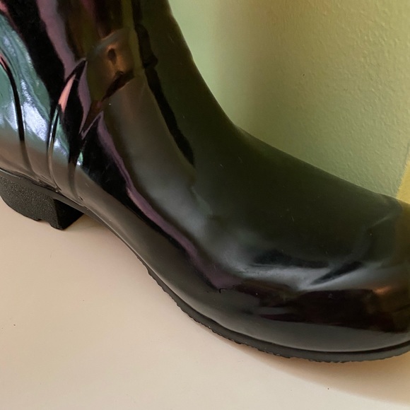 Women's Hunter Original Adjustable Gloss Rain Boot - Picture 3 of 4